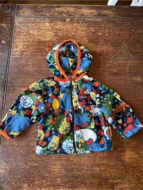 EUC Patagonia Synchilla fleece cardigan jacket size 18 months